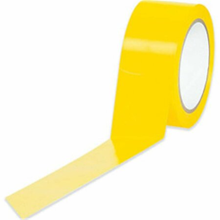 SWIVEL 2 in. x 36 yds. Yellow Solid Vinyl Safety Tape - Yellow - 2 in. x 36 yds. SW2822887